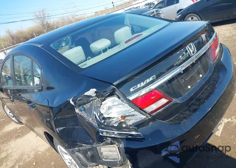 2014 Honda Civic Lx z USA, uszkodzony, nr VIN 19XFB2F5XEE022086